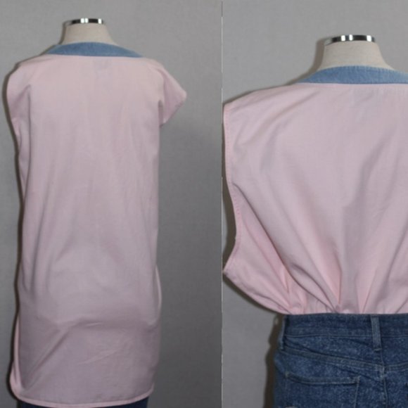 Fitting Image Pink & Blue Blouse - Picture 13 of 15